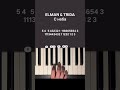 Как сыграть ELMAN &amp; TRIDA - С Неба (piano tutorial) с нуля - правая рука #piano #music #снеба
