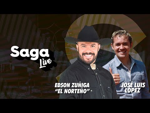 Edson Zúñiga "El Norteño" y José Luis "Parejita" López con Adela Micha | Saga Live