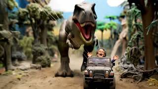 3rd AI test - Jurassic Park Puppet Chase Scene