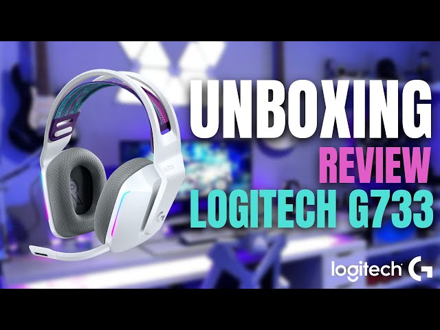 LOGITECH Audífonos Gamer Inalámbricos Logitech G Series G733 Lila