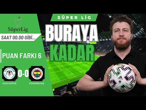 Konyaspor 0-0 Fenerbahçe | Yarış Bitti... Dzeko-Icardi Farkı, İsmail Kartal Değişiklikleri