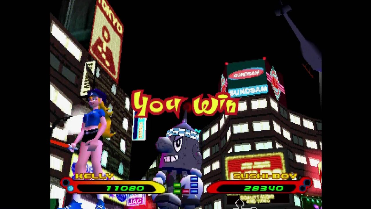 BUST A GROOVE 2 HD SUSHI BOY STAGE 1 5 YouTube