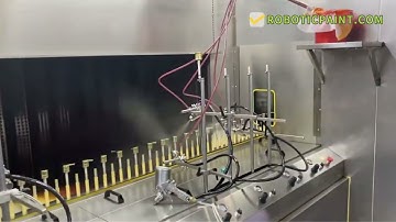 RPG Chain Spindle Automatic Painting Line for Plastic Metalizing