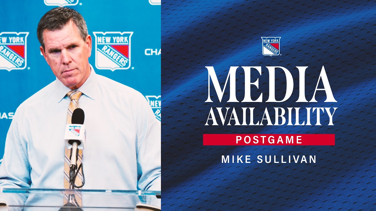 NYR vs UTA: Mike Sullivan Postgame Media Availability | Oct. 4, 2026