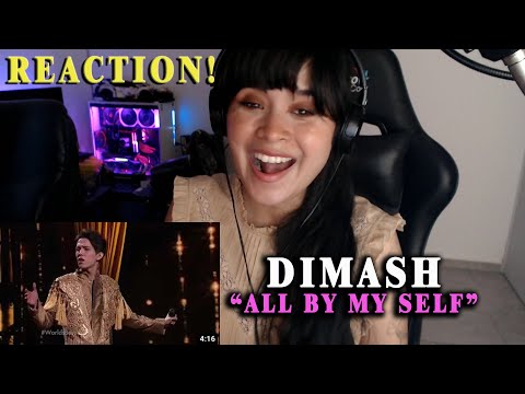 Dimash Kudaibergen — All by my self ( Celine Dion ) | REACCIONANDO