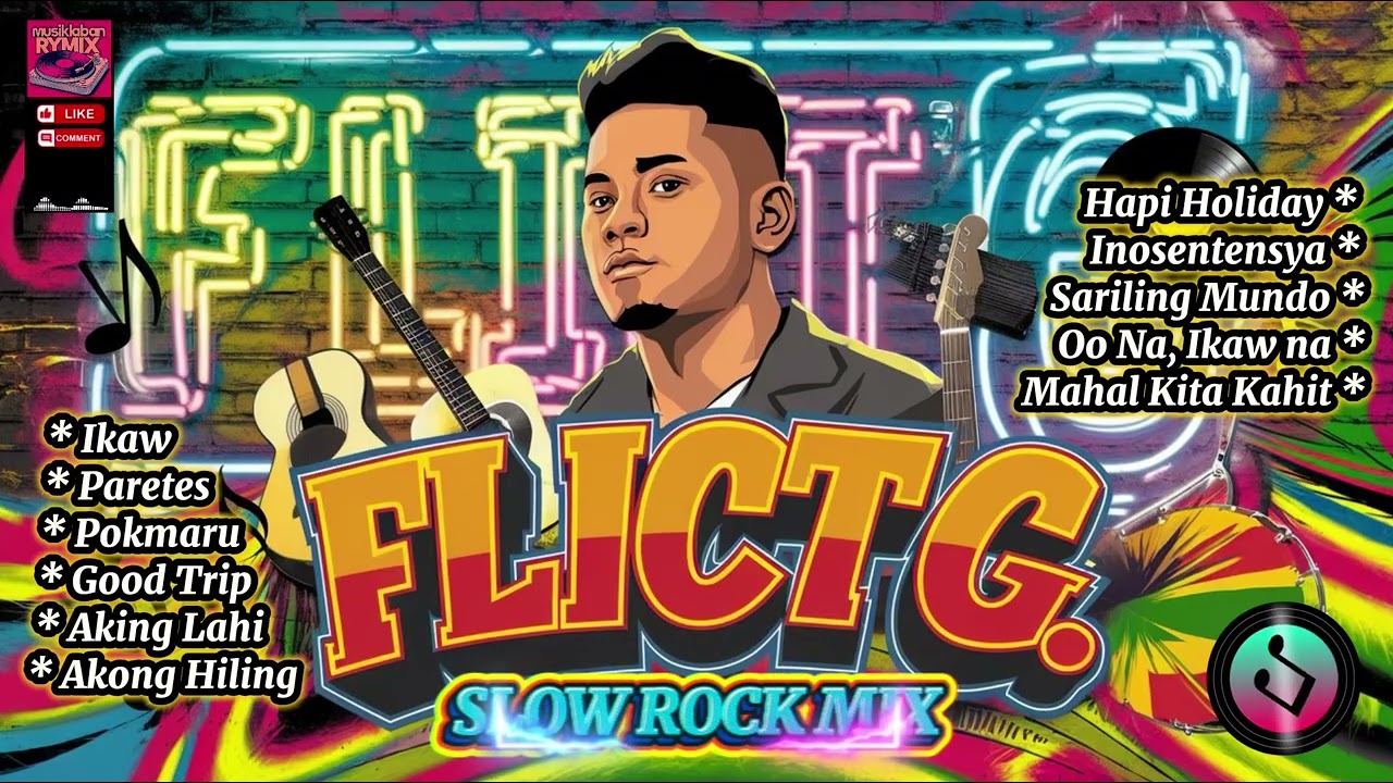 FLICT G. Nonstop Songs List || Slow Rock Mix Cover || 