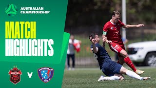 Wollongong Wolves v South Hobart | Highlights | 2025 Australian Championship Round 4