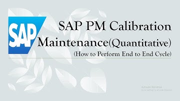 05  HOW WE CAN PERFORM CALIBRATION MAINTENANCE  AS QUANTITATIVE ?