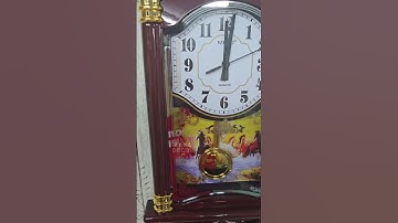 Đồng hồ treo tường quả lắc phát nhạc và đổ chuông mỗi giờ #donghoqualac #donghotreotuong #chuong