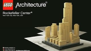 LEGO Architecture Rockefeller Center 21007 Instructions DIY