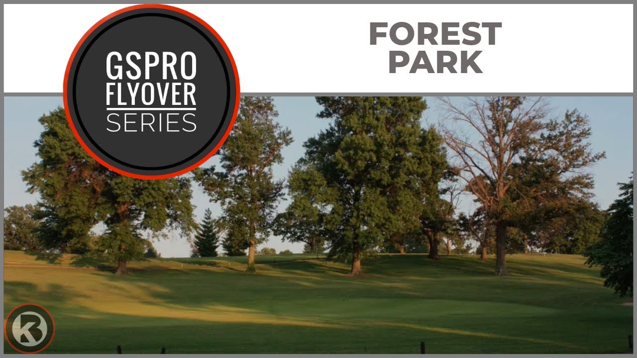 GSPro Course Flyover - Forest Park - Designed by CDrum - YouTube