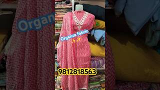 Organza fabric, handwork suit #nikanshclothingrohtak #fashion #youtubeshorts #trendingshorts #short