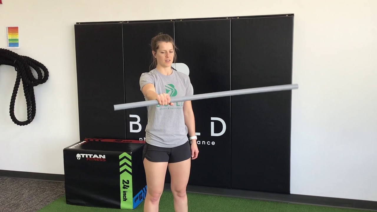 Pronation/Supination w/ Dowel - YouTube