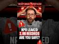 NPD Leaked 2.9B Records - Are You Safe? 🔓