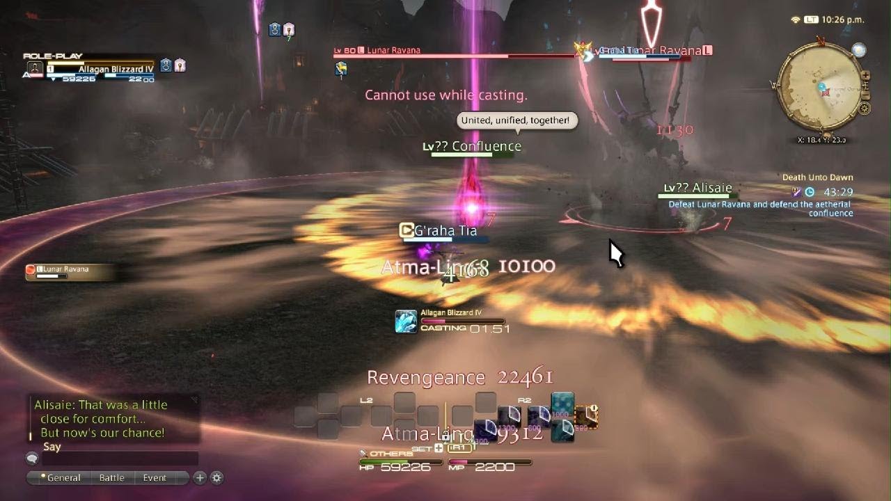 FINAL FANTASY XIV  VS Lunar Ifrit