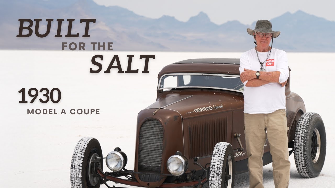 "My 1930 Model A Coupe was Built for the Salt" - The Story of Greg's Hot Rod