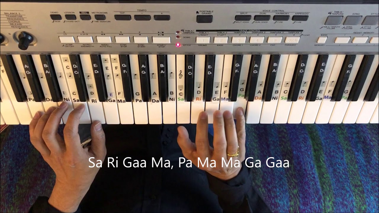 Ek Pyaar Kaa Nagma Hai Indian Notes In Key Of C Youtube Ek Pyaar Kaa Nagma Hai Indian Notes In Key Of C Youtube