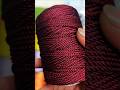 #shorts🧵 2mm Nylon Twisted Macrame Cord Roll | 220g • 100m Strong Cord for Bag Making & DIY Crafts ✨