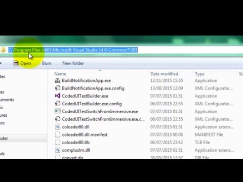 How to find exe of any visual studio