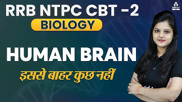Human Brain | इससे बाहर कुछ नहीं | Biology For RRB NTPC CBT 2, SSC MTS, GD, CGL & CHSL