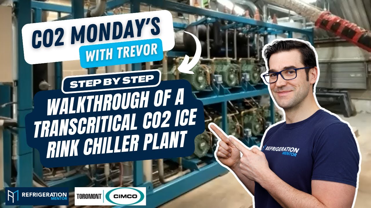 Step by Step Walkthrough of a Transcritical CO2 Ice Rink Chiller Plant ...