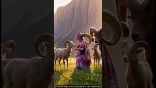 Anh Cừu Sừng Lớn người miền núi cao Bắc Mỹ #dongvat #hoangdã #bighornsheep #bighorn #animals