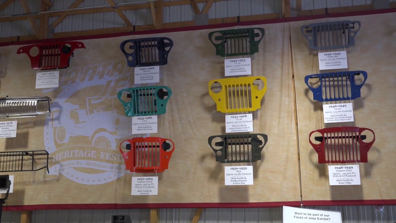 Jeep History Exhibit at the 2017 Bantam Jeep Heritage Festival