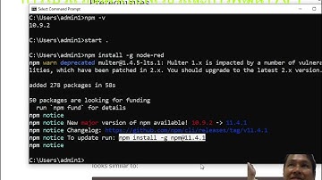 เริ่มต้นติดตั้งและใช้งาน node-red (Node-red install and start)