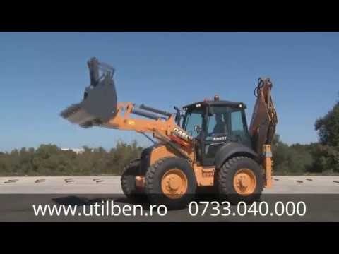 Video: Ce cântărește un buldoexcavator Case?