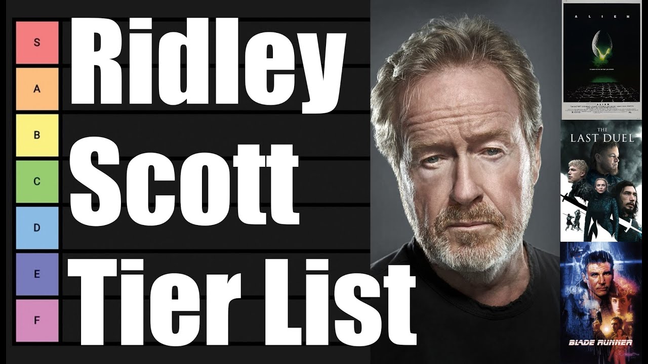 Ranking 17 Ridley Scott Movies — Tier List
