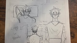 Xtrordinary High | Progress Day 1 | Upcoming Web Comic Series