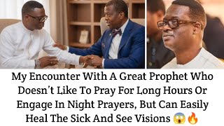 Full MY ENCOUNTER WITH A GREAT PROPHET WHO DOESN’T LIKE TO PRAY FOR LONG BUT CAN EASILY HEAL THE SICK Update