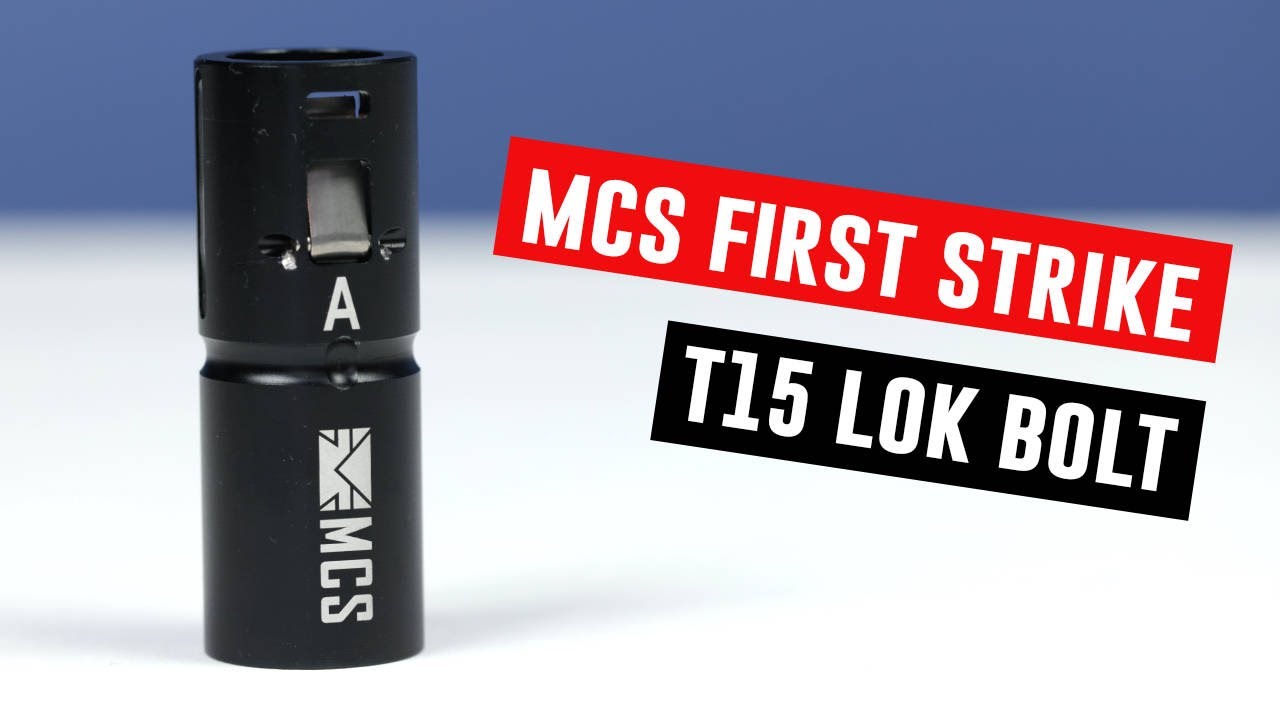 MCS First Strike T15 Paintball Marker Lok Bolt YouTube