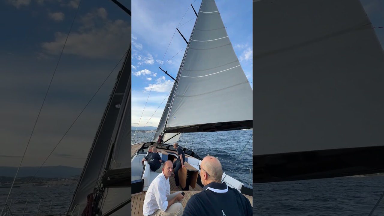 What it’s like to sail on the new Ice 80. Sea trial coming soon from Toby Hodges #luxuryyacht #yacht
