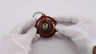 Круглый Брелок Для Ключей Железный Человек