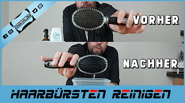 Wie bekomme ich Fussel aus der Haarbürste?