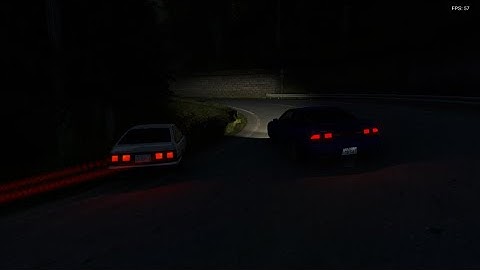 Initial D Unity Replay Showcase: Belgian Problem vs Rend4 (Tsuchisaka)