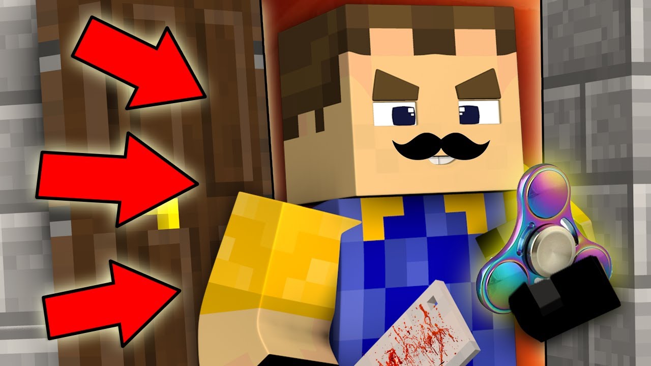 AHOJ SOUSEDE V MINECRAFTU | PLNÝ SKLEP STRAŠIDELNÝCH FIDGET SPINNERŮ!!!