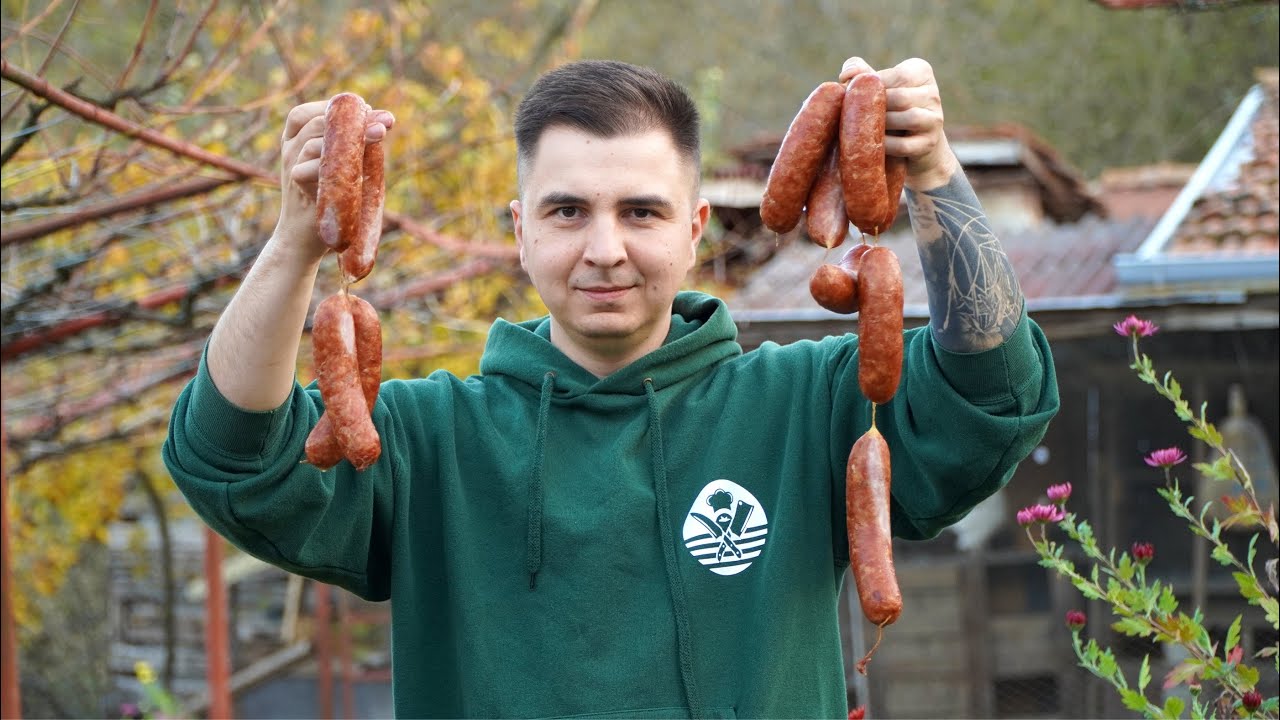 Опушване на Домашни Наденици