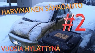 Harvinainen sähköauto - Osa 2 - CAN-väylä, akun kunnon selvitys ja yritetään ladata. Think City.