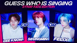 STRAY KIDS GAME | GUESS WHO IS SINGING