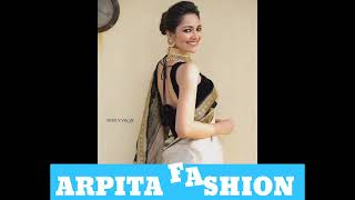 New Fancy Saree Arpita Fashion.party Wear Sarees Chiffon Dola Silk