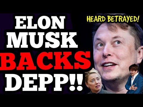 Elon Musk BACKS DEPP and BETRAYED Heard by UNBANNING Adam Waldman!