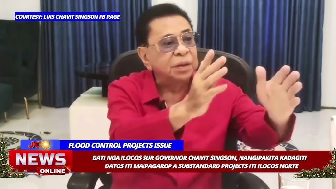 Former Ilocos Sur Governor Chavit Singson