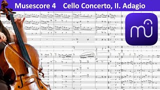 Cello Concerto, II. Adagio - Original composition - Musescore 4 score