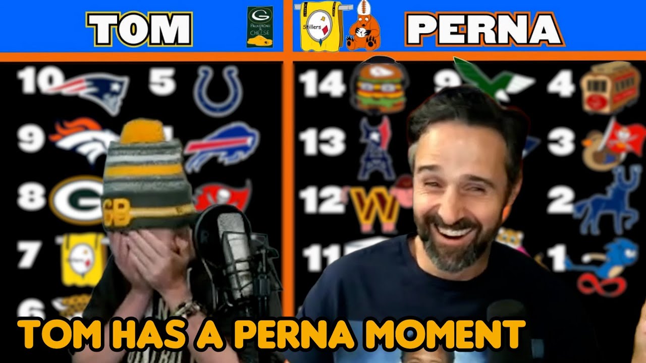 Grossi & Perna Compare Their Week 6 NFL Power Rankings(Grossi Perna Show)