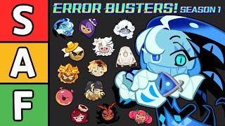 I Ranked Every Error Buster Cookie!