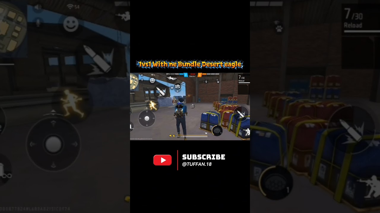 1vs1 with new bundle deser eagle ☠️