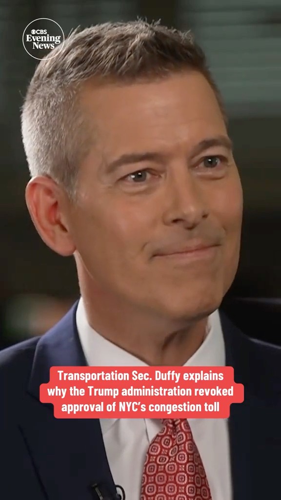 EXCLUSIVE: Transportation Secretary Sean Duffy on congestion pricing #shorts