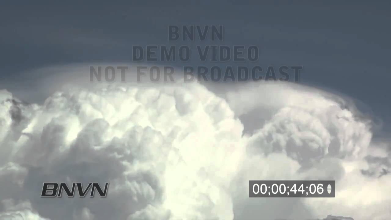 6/2/2010 Time Lapse Cloud Stock Footage
